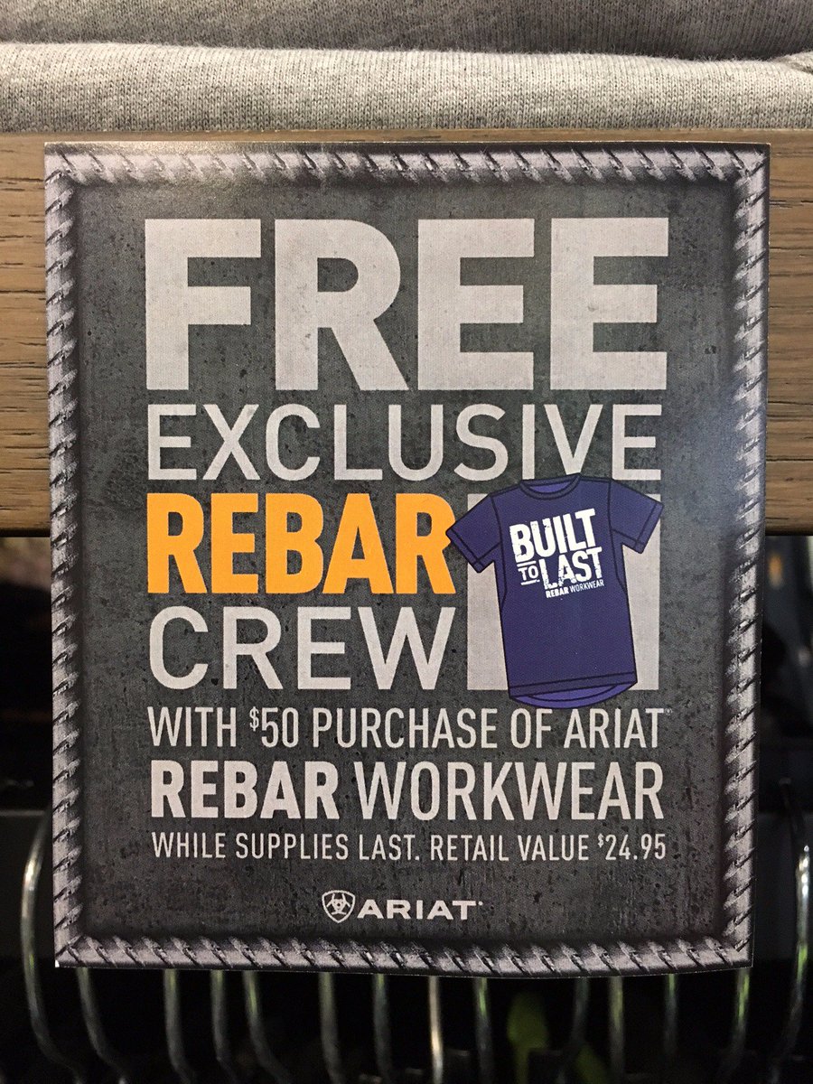 ContractorCloth's tweet photo. IN STORE ONLY - WHILE SUPPLIES LAST! https://t.co/bTIr0WyMMR