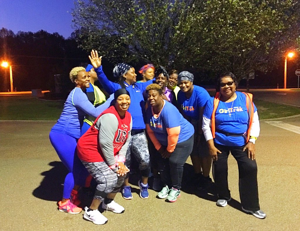 RenettaTaylor's tweet photo. PAVEMENT Celebration for our BirthdayDiva Sis #GirlTrek #DynamicDivaClintonMS #WeAreHarriet #FreedomFormation https://t.co/nVZ5lOF64R