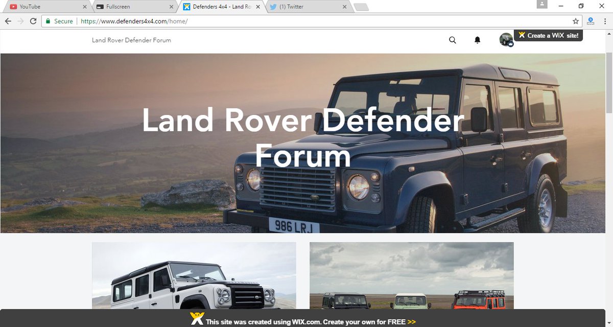 Defenders 4x4 tweet media