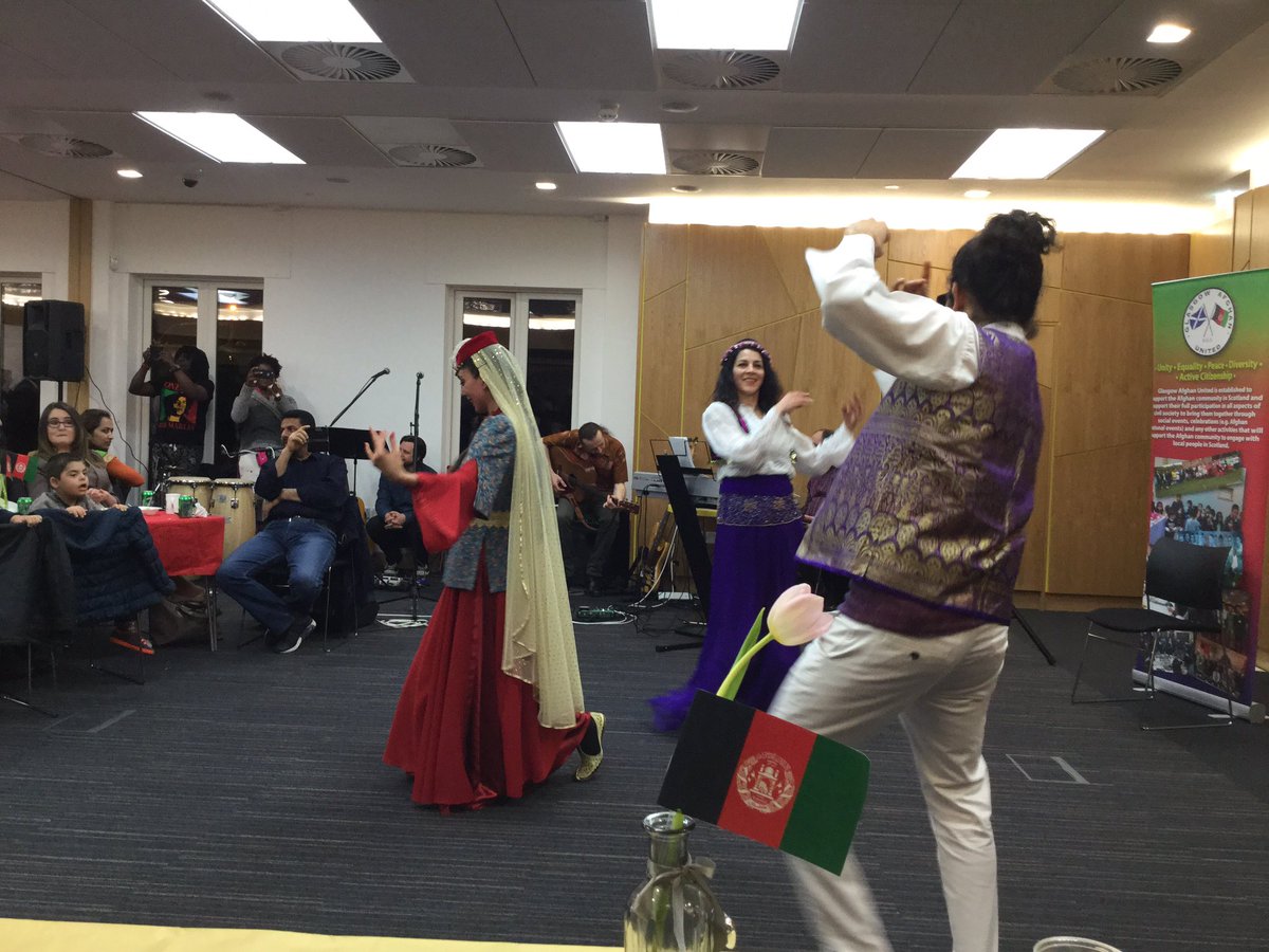 alisonthewliss's tweet photo. Wonderful entertainment at Glasgow Afghan United Nowruz celebrations. https://t.co/lBdvNmGVnT