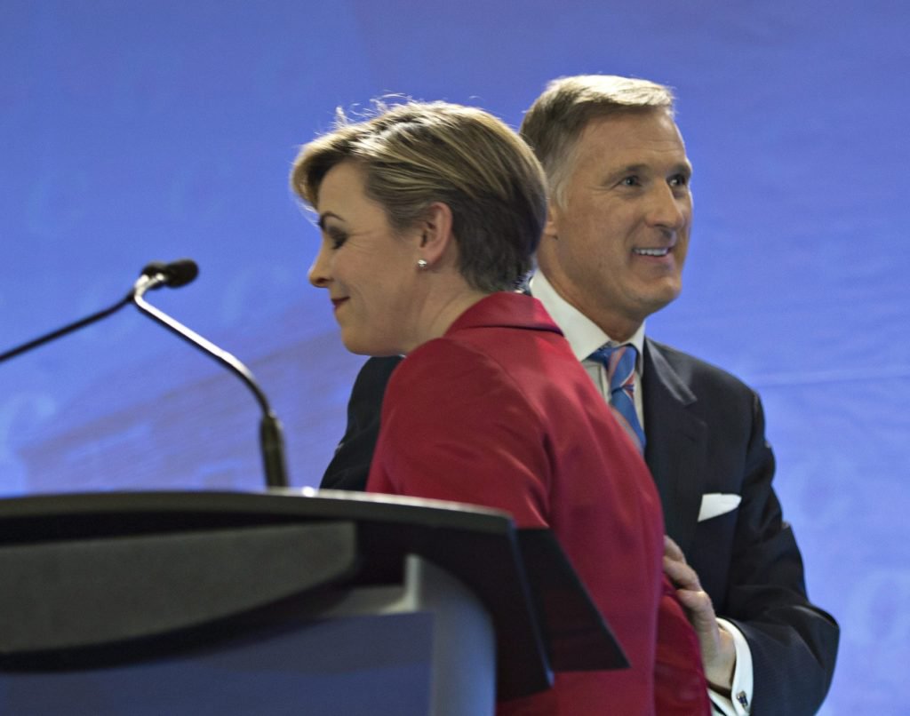 iPoliticsCA's tweet photo. .@KellieLeitch rises, @MaximeBernier slides: Tory leadership poll. @BJSiekierski reports. https://t.co/D8NYN1hKCz #cdnpoli https://t.co/OSKucZ0MyT