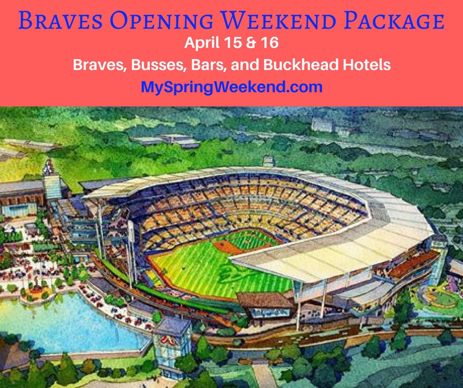 BRAVES OPENING WEEKEND COLLEGE TRIP!!! Includes Your Hotel + Tickets + Nightlife + More! MySpringWeekend.com