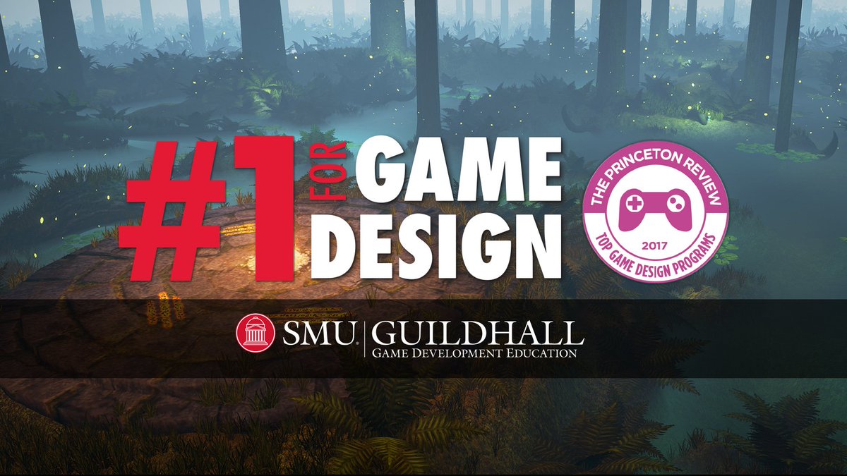 Congrats, <a href="/SMUGuildhall/">SMU Guildhall</a>, on leveling up: <a href="/ThePrincetonRev/">The Princeton Review</a>'s #1 graduate game design program! guildhall.smu.edu