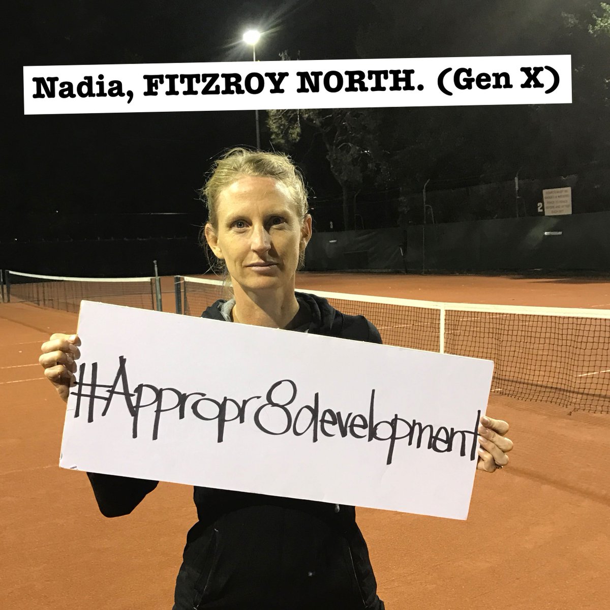 ProtectFitzNth's tweet photo. We are standing up for #Appropr8Development @rwynnemp please do what's #Right4TheSite. Support the @YarraCouncil DDO for 26-56 Queens Parade https://t.co/vC2cOYm8FK
