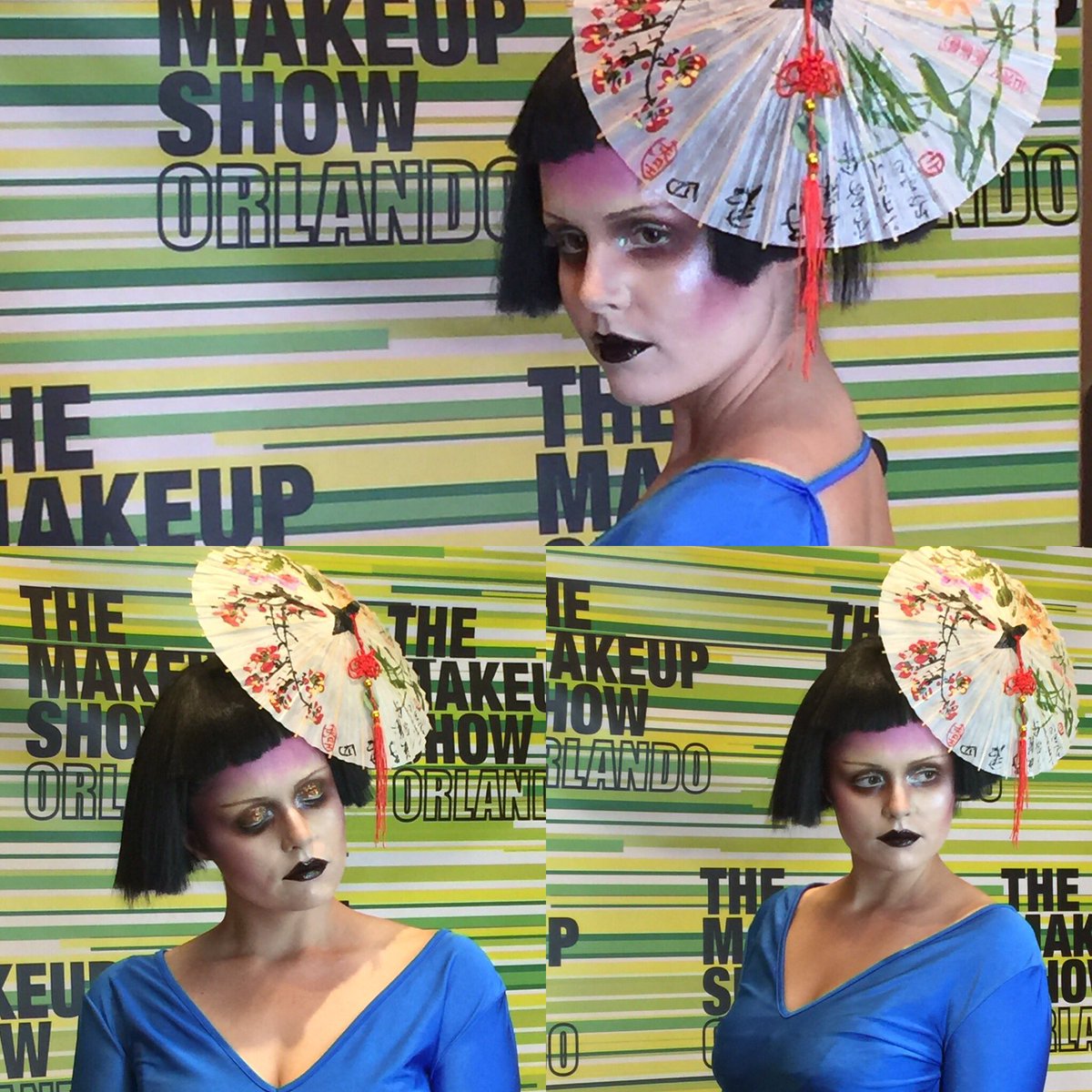 tracierosales's tweet photo. How amazing is this look by@roshar911 @TheMakeupShow Orlando! It was amazing to see him work his magic &amp; share tips! #tmsorlando #mabt #mua https://t.co/hvDAIduhwS