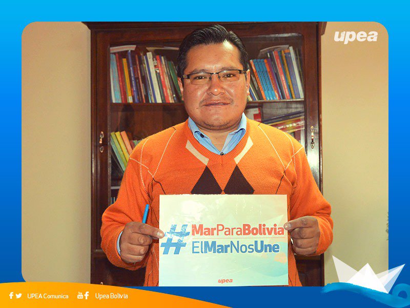 upea_oficial's tweet photo. #MarParaBolivia
#ElMarNosUne https://t.co/HpCo2QDfSV