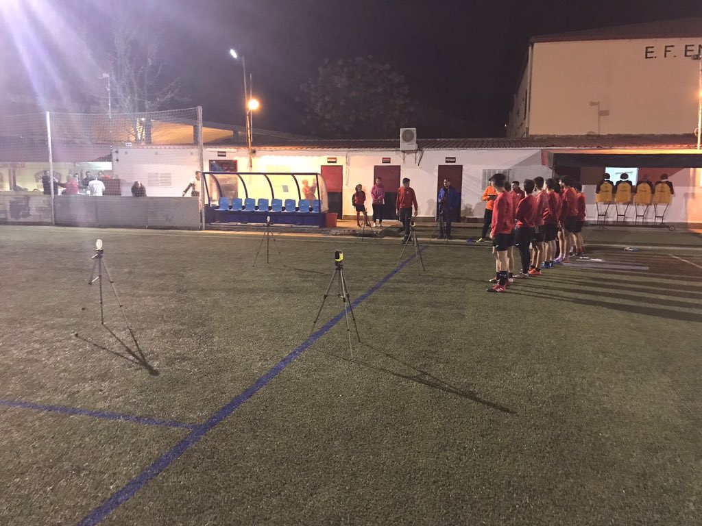 EFEmerita's tweet photo. Imagenes de jugadores de la escuela es los test fisico-tecnicos https://t.co/rx4PijKoEk