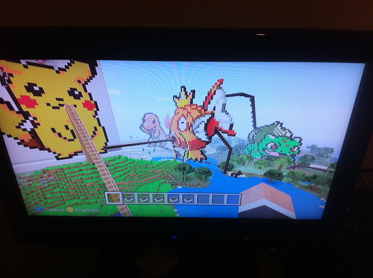 NotToday_Tom's tweet photo. Probly just found a picture the best thing i have ever achieved in my life #minecraft #pokemon #rollercoaster #pokemonsafari #toomuchtime https://t.co/TWTP1dQKlP