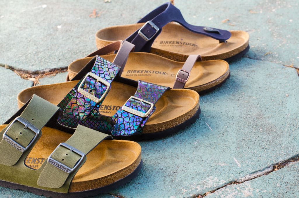 birkenstock arizona snake multi