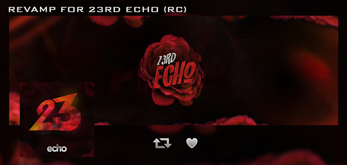 deephodesign's tweet photo. Do i comeback?
First entry for #23drc
revamp for @Echo23rd
i suck but ops are very appreciated :)
@k6ppa @ResetWexghs @ResetMuseumm https://t.co/DWAV3JpcCh