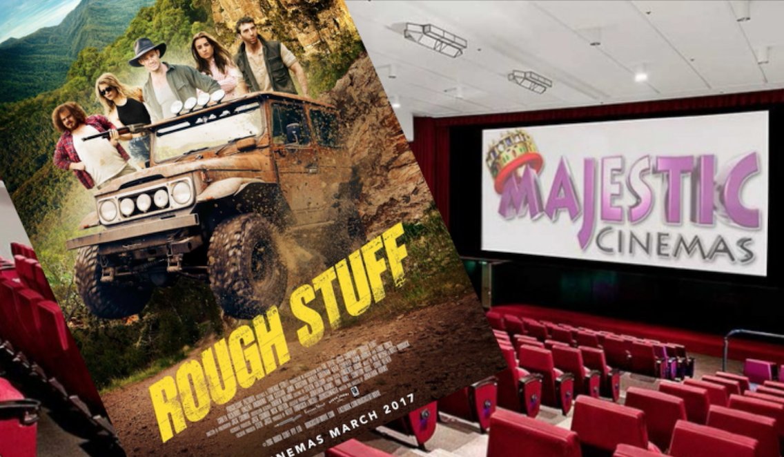 RoughStuffMovie's tweet photo. Hey #PortMacquarie how's it hanging? Come see #RoughStuffMovie tonight at @MajesticCinemas - thank us later! Cheers! https://t.co/gRfRAvRNHW https://t.co/PsHAKaWlHm
