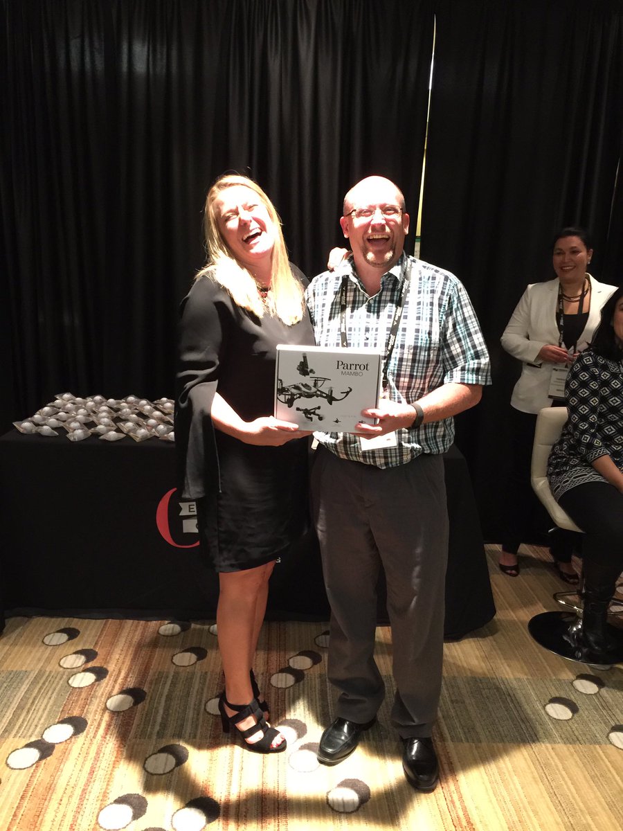 and the winner of the drone is... Karl...no Keith!! #AGENDA17 <a href="/cioec/">CIO Executive Council from IDC</a> member social giveaway sorry <a href="/AngelaYochem/">Angela Yochem</a> 😂