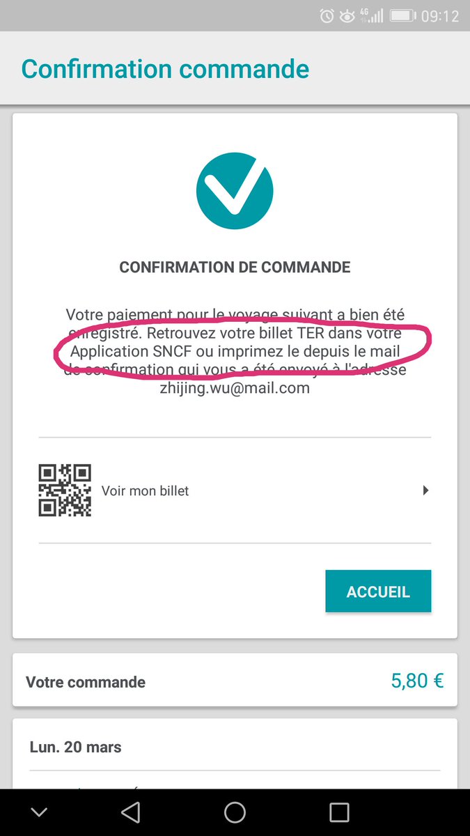 Jufirasy's tweet photo. APP @sncf NON fiable,débite 2x mon billet, introuvable après dans l'app + AMENDE de 50€ ensuit!! @nextinpact @clubic @UFCquechoisir #arnaque https://t.co/Jnk27wo91W