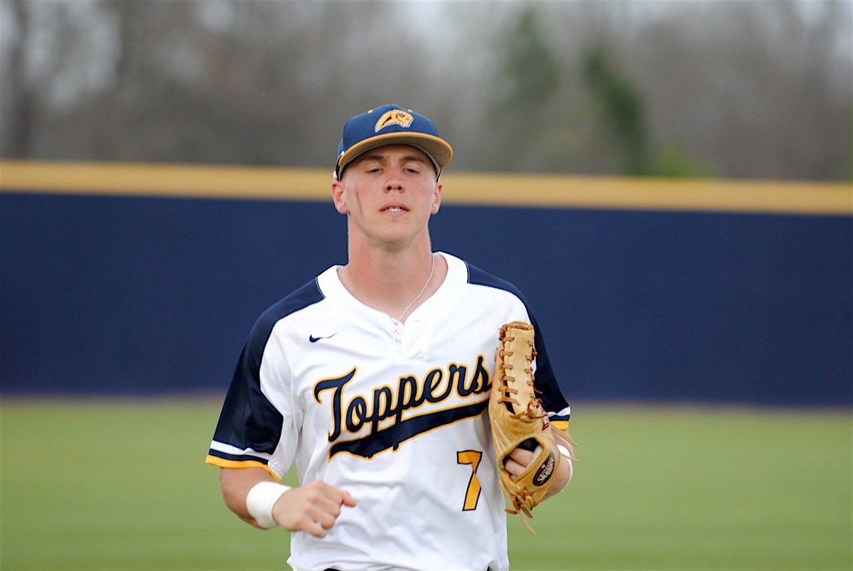 bmcsports's tweet photo. @bLaKeKeY3 cycle history - 1st inning: HR, Triple; 2nd inn. - Double; 3rd inn. - Single.  BMC's first cycle in team history. https://t.co/el7lRnNNaL