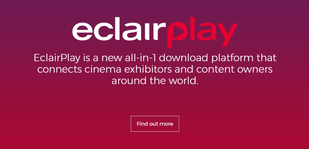 ymagis's tweet photo. Launch of #EclairPlay download platform connecting exhibitors &amp; content owners https://t.co/wMk9HtCsXg https://t.co/jE1O6trSUw  #eclairplay https://t.co/ysBBII2K2c