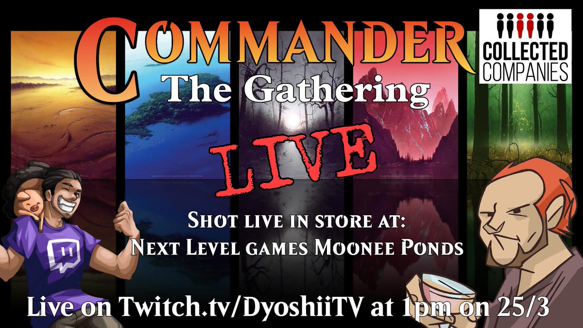 DezMaggs's tweet photo. The countdown &amp; excitement has began! Only a few more days til @CheshirePlays &amp; @DYoshiiTV kick off their Store Tour! #MTGMM3 #ctgathering https://t.co/D8CWdDguoO