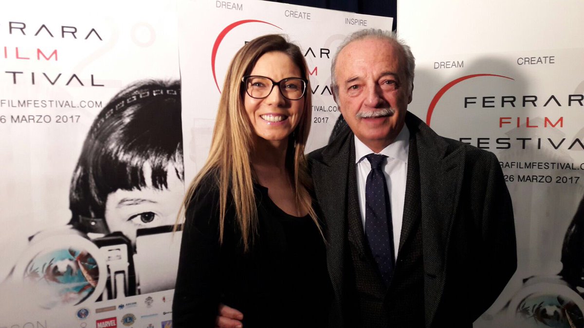 salustrosimona's tweet image. Portiamo Hollywood a Ferrara, io e il mio pres #felloni @UrbanDavide @AscomFerrara @ferrarafilmfest @massmaisto