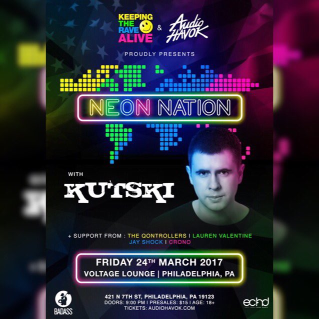 badassraves's tweet photo. Philly were coming for you this Friday! #audiohavok #keepingtheravealive🙂 check out our VIP options below! https://t.co/5bB8MPLC79
