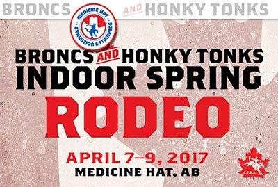 #CPRA Rodeo Season is Starting to Happen! <a href="/MHStampede/">MHStampede</a> Broncs &amp; Honky Tonks Spring Rodeo Timed Event draw is posted: rodeocanada.com/Draws-2017/Med…