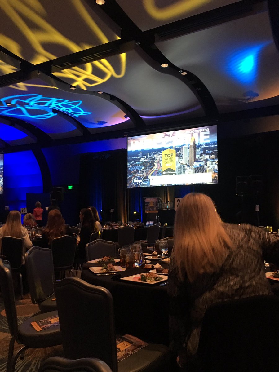 ReluTech's tweet photo. And we're live from #AJCTOP150! Honored to be recognized alongside some of the best and brightest companies in #Atlanta #GoRelusGoRams https://t.co/ASFlGzRhMW