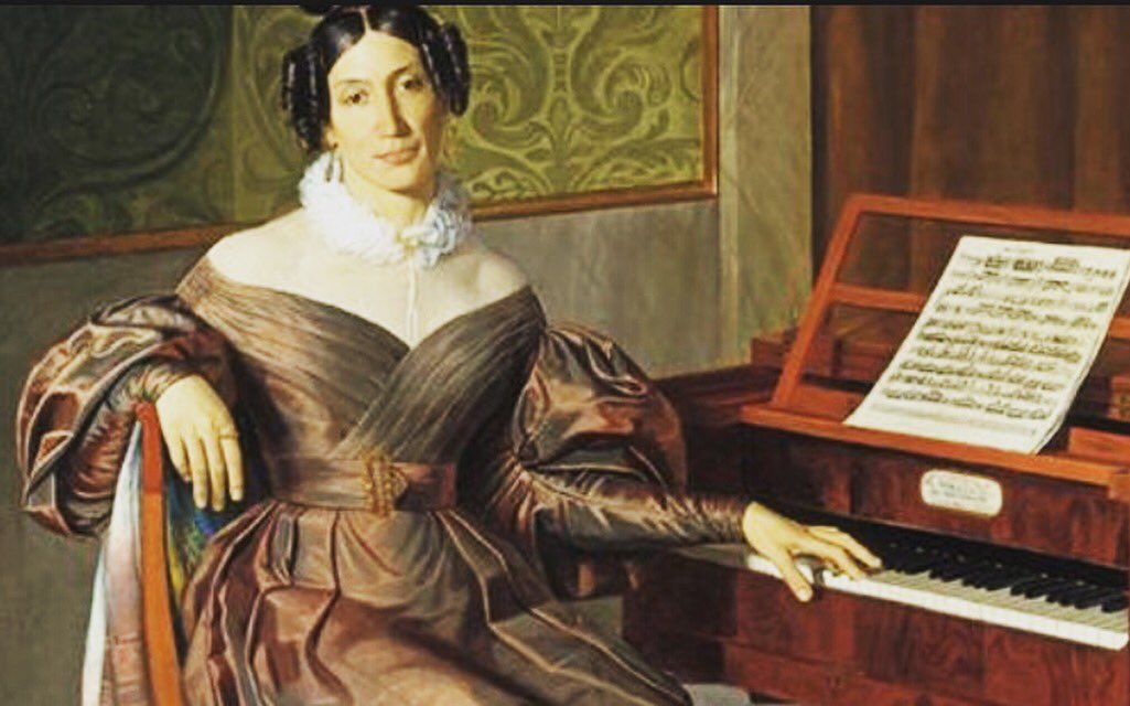 SheisMusicopera's tweet photo. More on Colbran! About her voice they said, "the graces seemed to have sprinkled with nectar each of her syllables." #opera #womencomposers https://t.co/FDfFBqc4jW