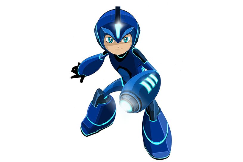 Motorcharger's tweet photo. This is what the new cartoon #MegaMan looks like! Your thoughts?! https://t.co/tZ6SD3dFFr