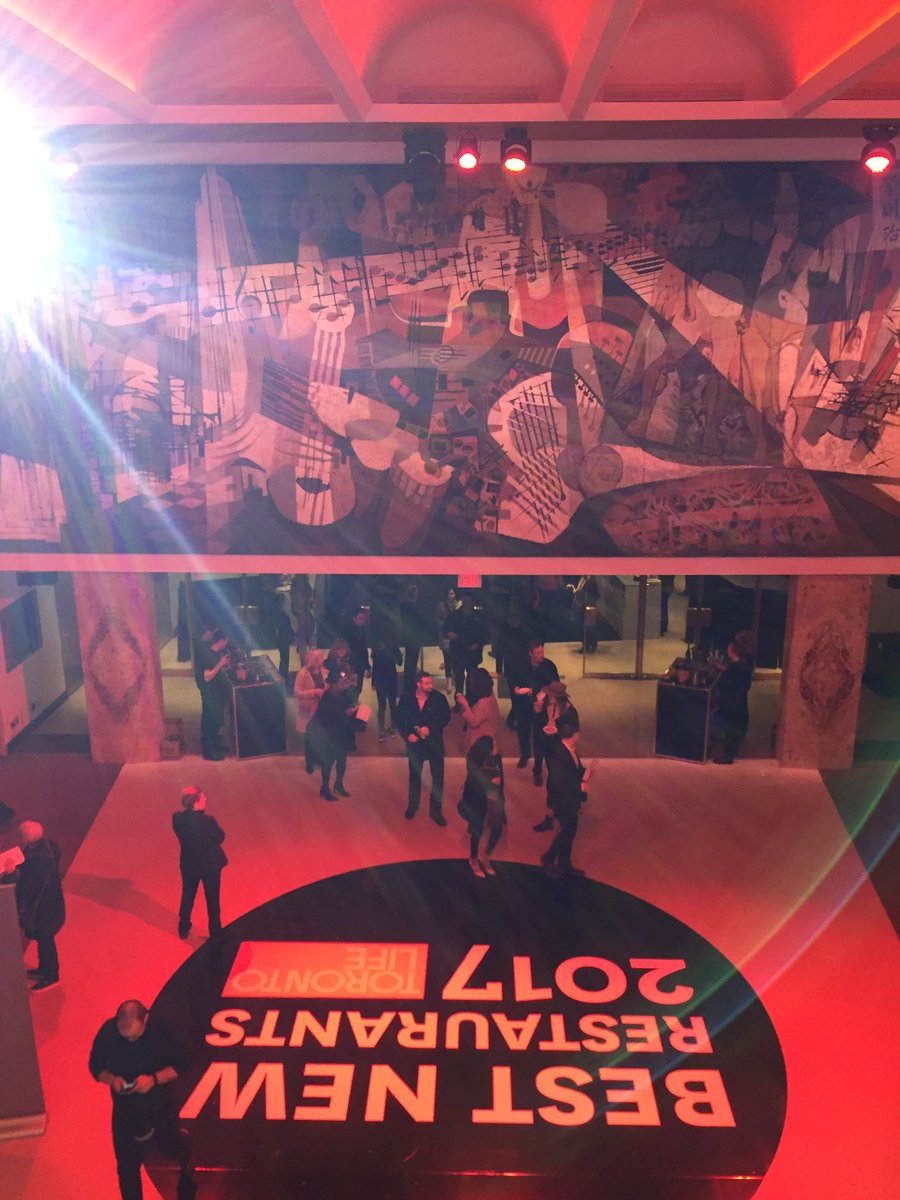 Open the doors! <a href="/torontolife/">Toronto Life</a> <a href="/ChefVBarry/">Victor Barry</a> #torontolifebestrestaurants2017