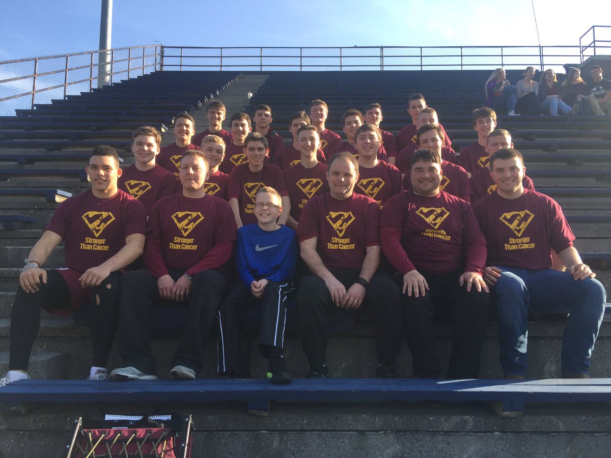 GrahamSoccer's tweet photo. Graham Boys Soccer supporting one of the strongest young boys we know Zac Carter.  Zac inspires us all.  Zac is stronger than cancer. https://t.co/fFeBEhai05