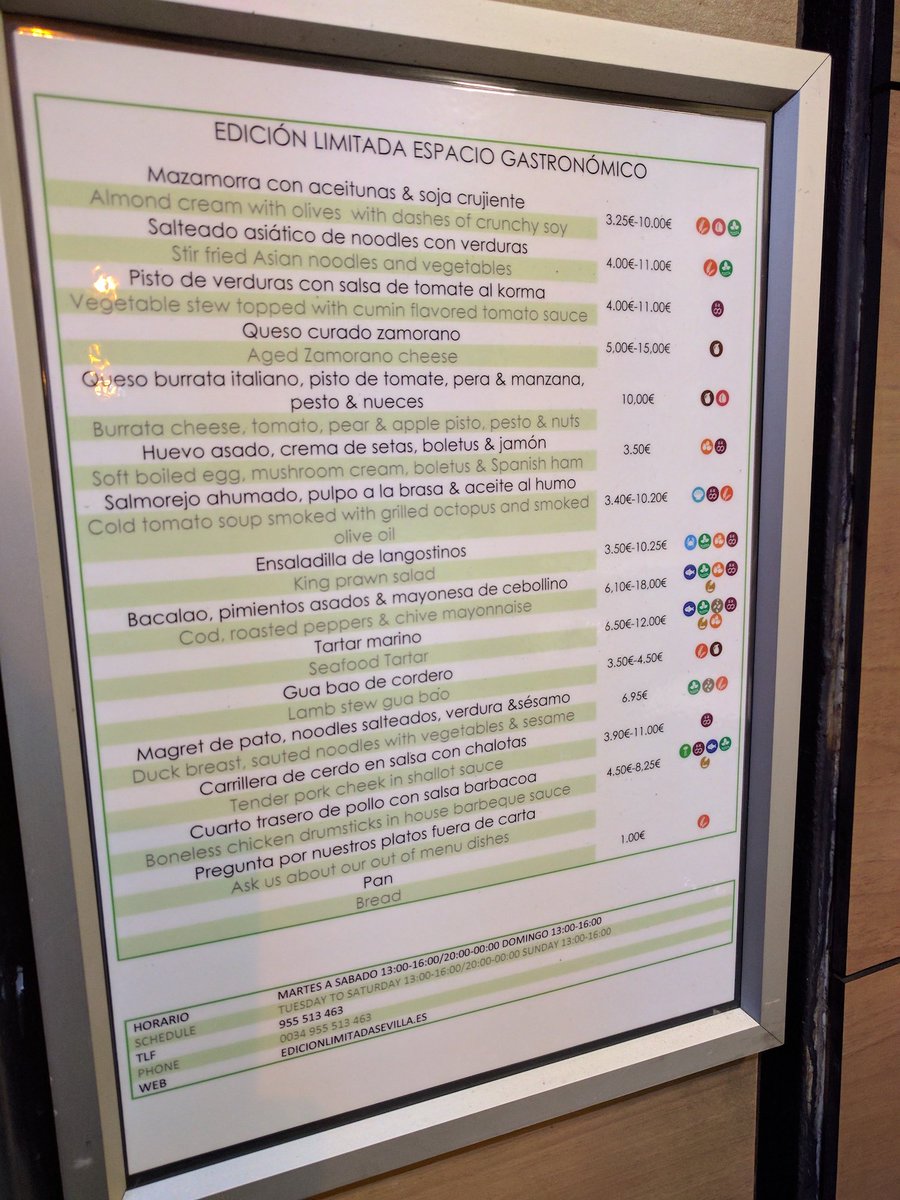 gaborhojtsy's tweet photo. Had amazing dinner with folks at @EdLimGastro at @drupaldevdays, perfect options, allergens marked; English menu; tapas/plates. Recommended. https://t.co/Ui3raP29AS