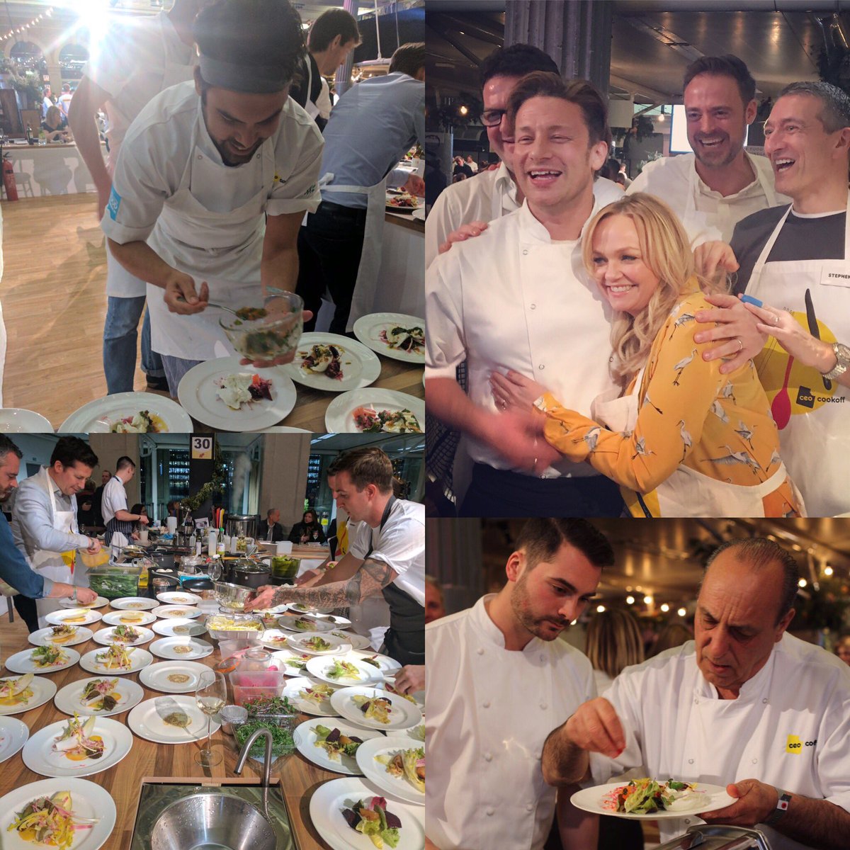 Great night guys loads going on all over the place and more to share from #ukceocookoff. Much love @foodrev and @ukharvest x x x x JO