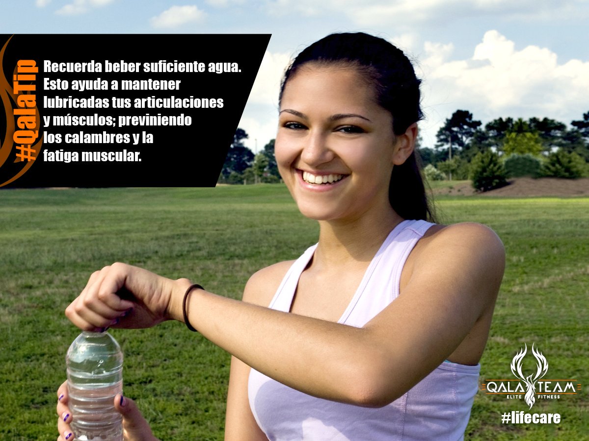 qalateam's tweet photo. El agua influye en muchas de las funciones vitales del organismo y está presente gran parte de su estructura.Hidrátate. #lifecare #QalaTips https://t.co/ko2OOVuNk1