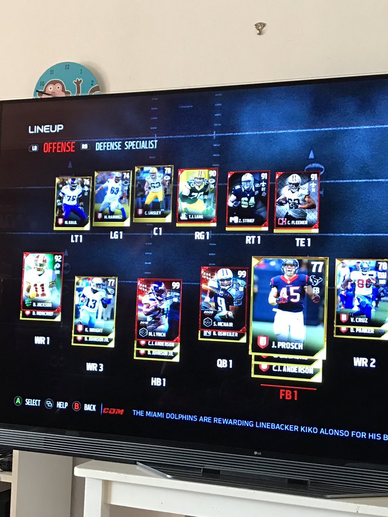 WagerKing17's tweet photo. @VictionaryHD  got a 90 overall team. Wager match? https://t.co/B9vLnMWJcY