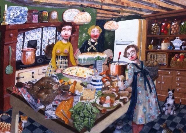 ryeartists's tweet photo. Member #richardadams one man show opens Sat 25th pv 11-1 all welcome until 23rd April #tickettorye @theryeart #exhibition @Ryearts @WiDEYE1 https://t.co/xKpEacNcUN