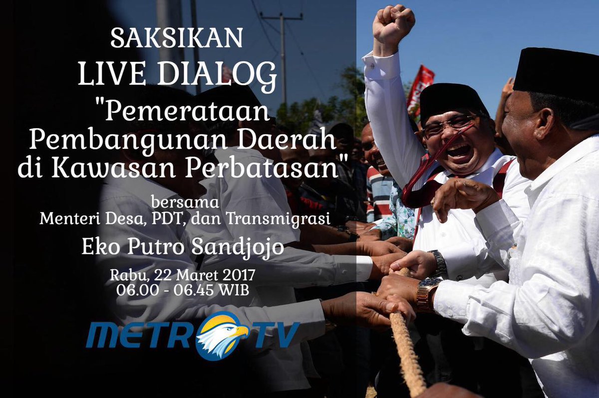 kemendespdt's tweet photo. Pagi, Warga Desa! 

Yuk sambil sarapan, sambil nyimak dialog pagi ini.. =) https://t.co/rndb0aTwu0