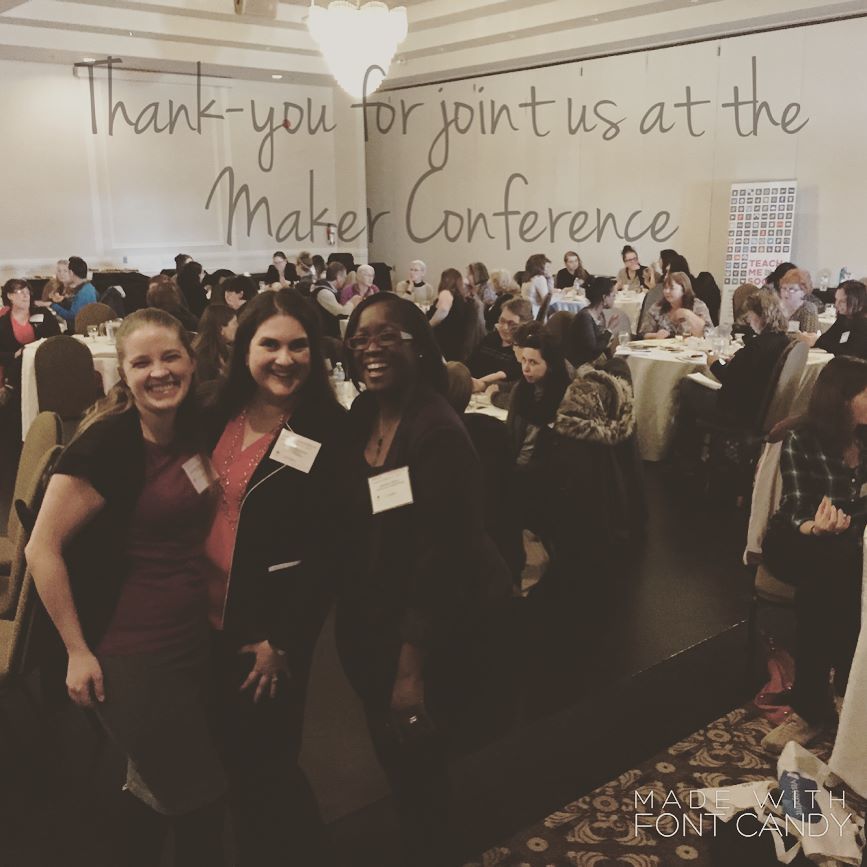 Craftadian's tweet photo. Thank-you to all our speakers and attendees for rocking it at the #MakerConf today. We had such a blast meeting eve… https://t.co/GbbLwYiwQ9
