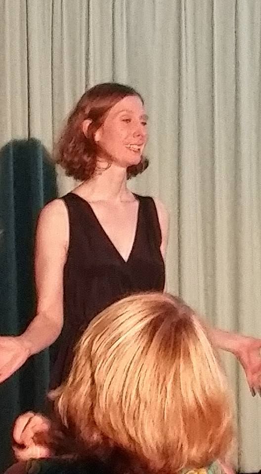 statefestival's tweet image. Telia Nevile wowed us with a comedic epic poem on blood thirsty competitive beauty pageants with Poet vs Pageant at #CSF2017 #statefest