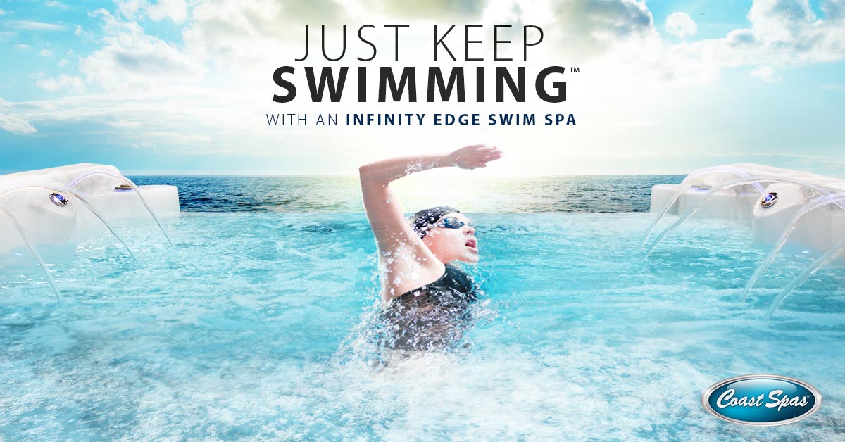CoastSpas's tweet photo. #Swim without barriers in the most advanced #SwimSpa available.  The only #InfinityEdge on a Swim Spa is only available from #CoastSpas https://t.co/1x913mS8lX
