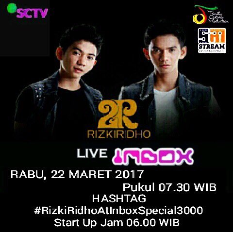 Yg lagi pada moyoy yuk bngun hihihi🙏🙏
#RizkiRidhoAtInboxSpecial3000