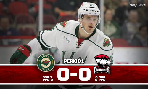 IAWild's tweet photo. We're locked in at 0-0 after 20 minutes. #IAvsCHA https://t.co/OAGizYDtGJ