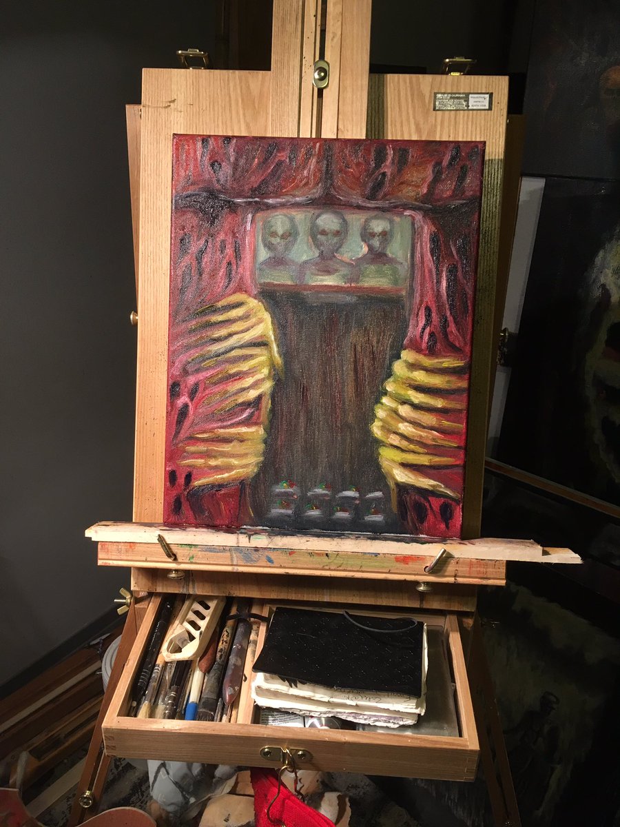 ImmortalZoddo's tweet photo. #trappedinthesystem #wip #workinprogress #oilpainting https://t.co/zaY97B0cLk