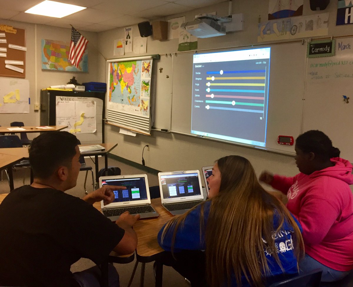 ACarmodyHistory's tweet photo. Two 👍 up for https://t.co/mLNBezuVg2 game for a fun, engaging and collabortive way to review #tryit! @MonteVistaPVSD #IntheBullPen @quizlet https://t.co/4VYohHqiEE