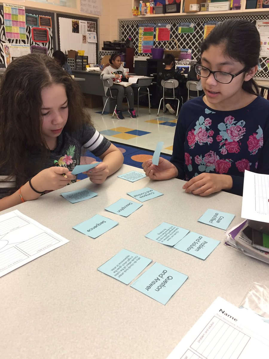PLVTech's tweet photo. Text Structures Sort and Scramble #BergNation https://t.co/RDeoqy5Htc