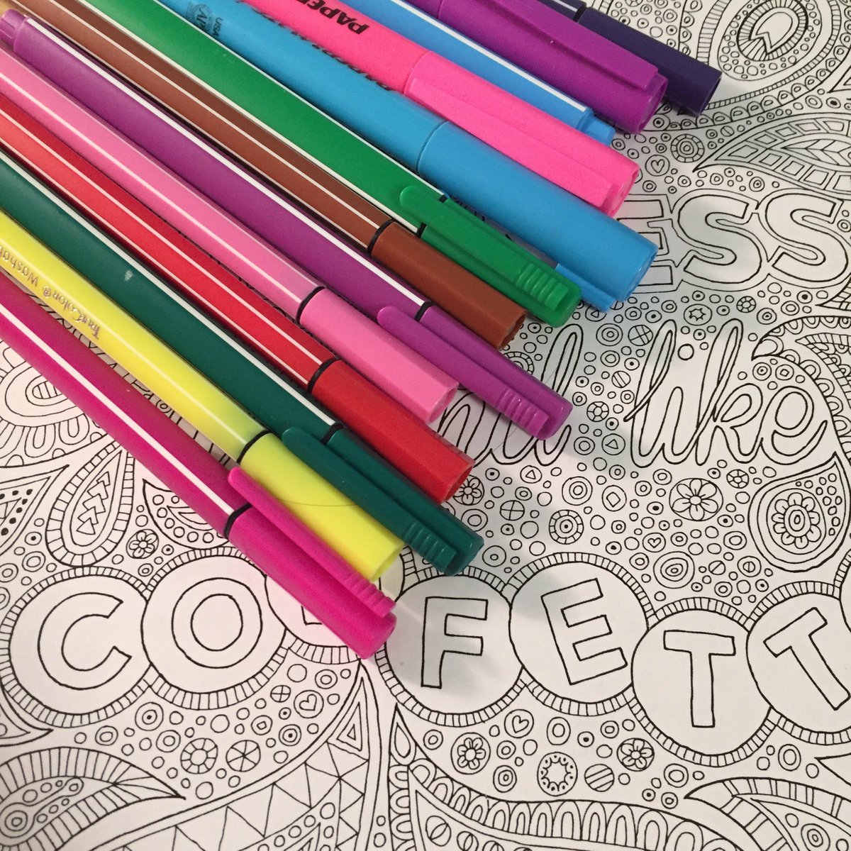 Come visit Guidance tomorrow at lunch for our #WellnessWednesday activity, therapeutic colouring!