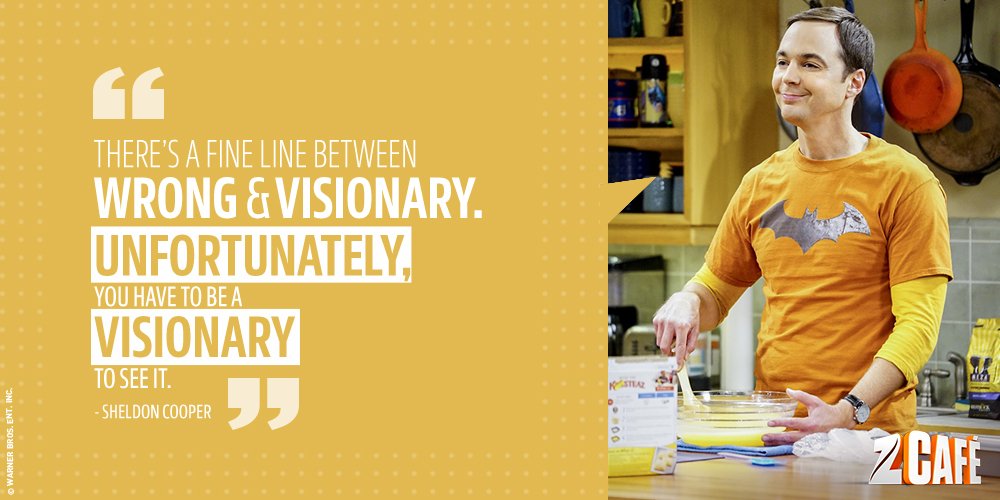 ZeeCafe's tweet image. Here's a little #WednesdayWisdom from Sheldon to start your day! #TBBT #AWUS #AllEyesOnNew