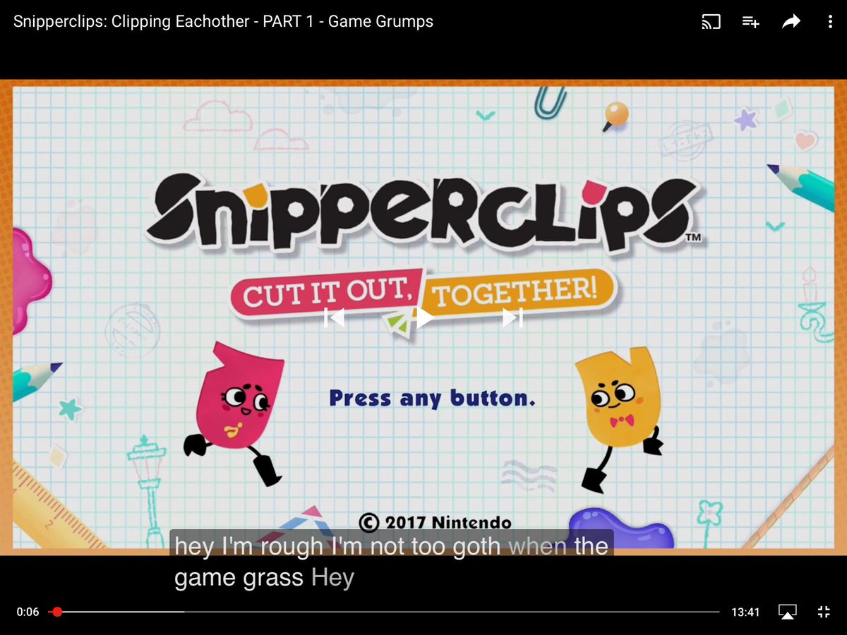 just_a_redhead's tweet photo. I never regret turning subtitles on for @GameGrumps videos #gamegrass https://t.co/1t0xgiTP6M