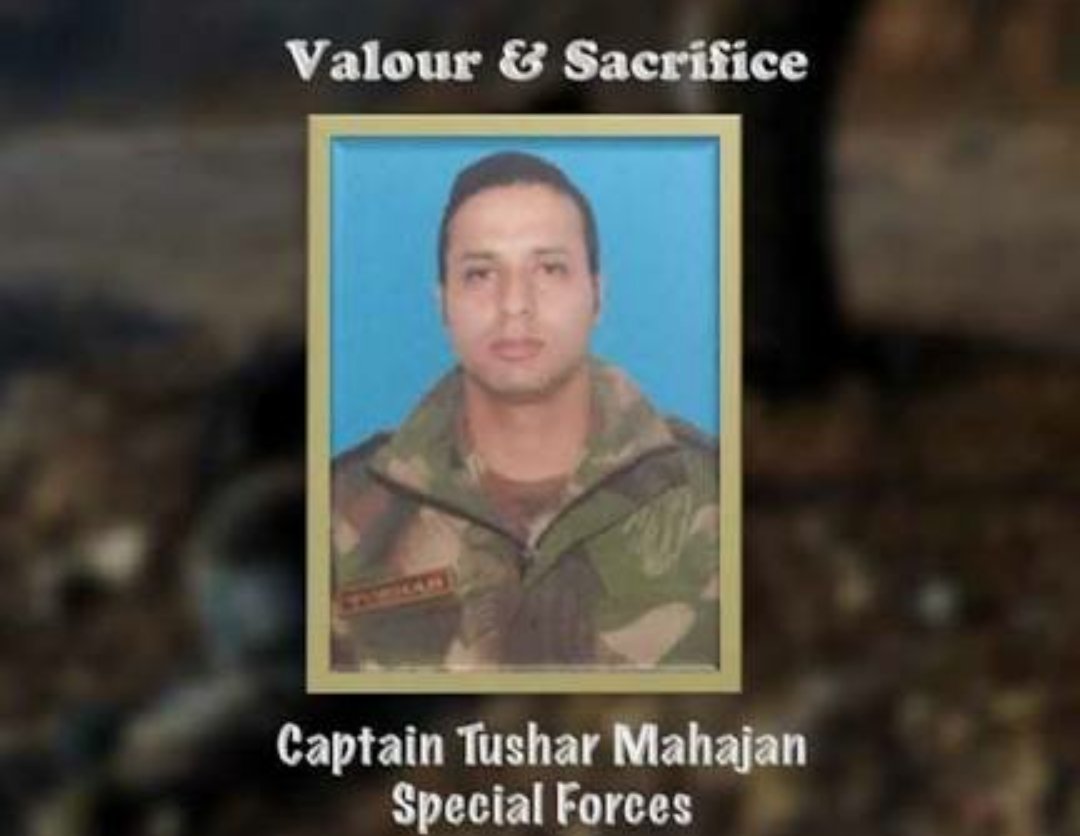 virendersehwag's tweet photo. Though no award can ever repay for the supreme sacrifice of Capt.Tushar ,but it's a great idea to have Udhampur rlwy station named after him https://t.co/aFz5zqdBPX