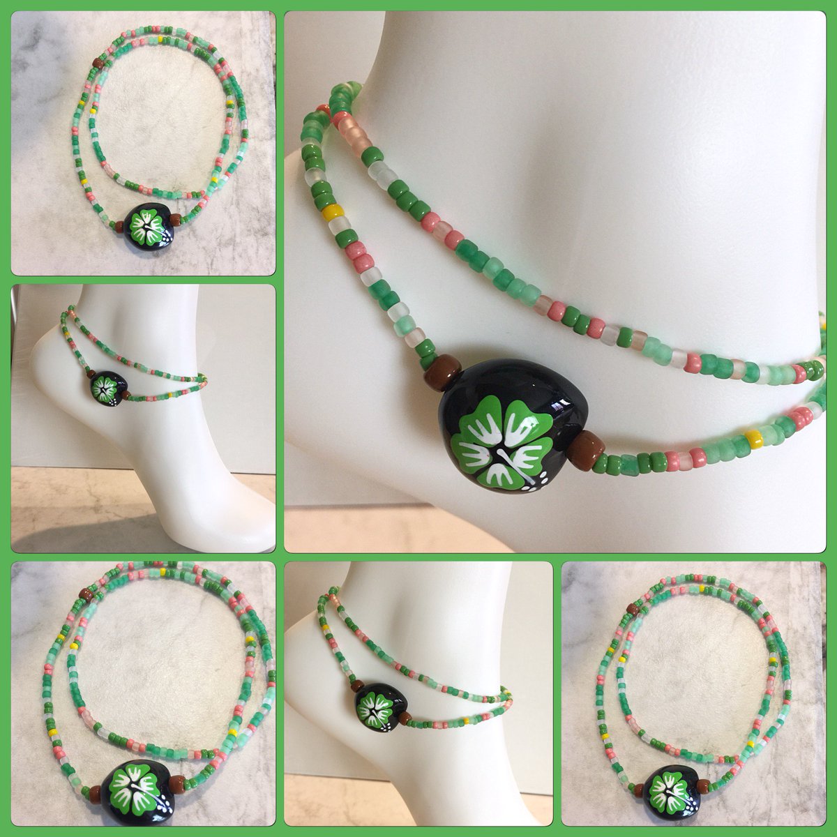 LunaByRachel's tweet photo. Hawaiian Kukui Nut Anklet with Green flower https://t.co/QbDrIJik0D #Hawaii #etsyjewelry #etsy #wrapanklet #jewelry #spring #vacation https://t.co/pfFzCuCpr6