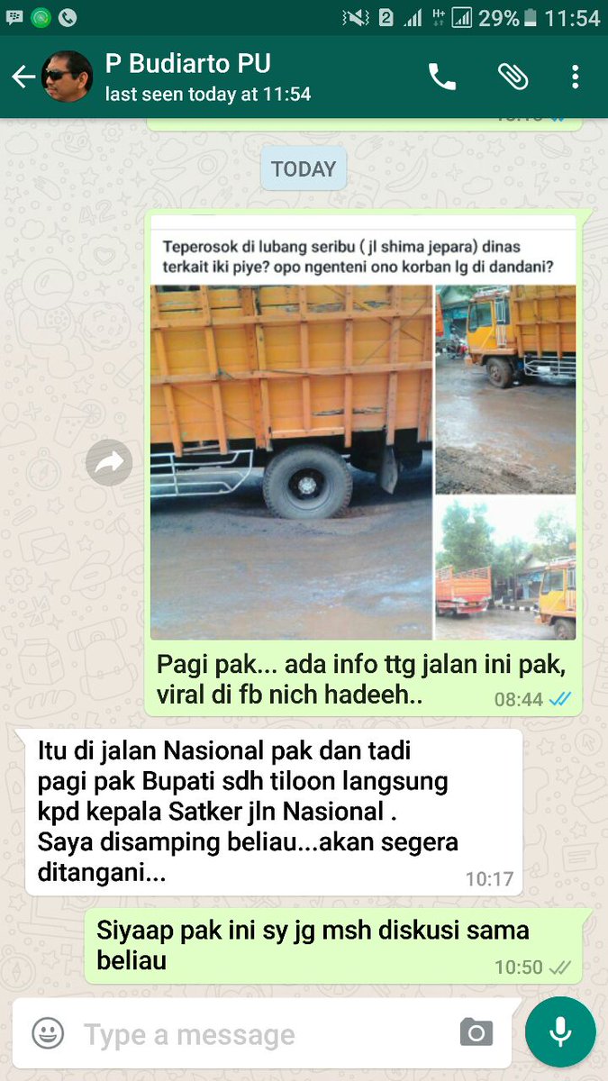 Akan segera ditangani  
Mohon maaf atas ketidaknyamanan ini. 
Sekian terimakasih