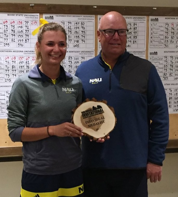 JOXSports's tweet photo. Super Lady Jack Sofia Anokhina @NAUGolf Wins #3 of Season...Congrats!!!
 @LadyGolferMag #AZGolf Always on JOX at https://t.co/DKIVJUGB1l https://t.co/MAN4LQ919e