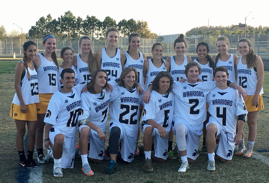 GSHSLacrosse's tweet photo. Seniors - Here's to you!  Thanks for all you've given to Steinbrenner Lax! It's been a great ride. #SeniorNight https://t.co/Q873sNMuzv